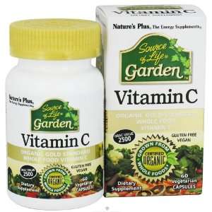  Source Of Life Garden Vitamin C   60   VegCap Health 