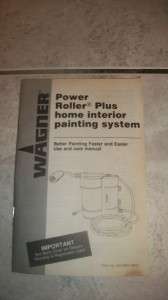 Wagner Power Roller Plus Painting System Paint Roller Home 