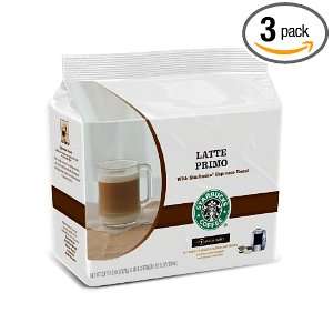 Starbucks Latte Primo, 8 Count T Discs for Tassimo Brewers (Pack of 3 