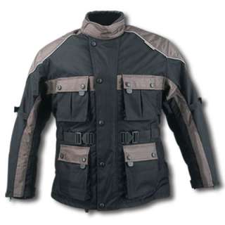 WATERPROOF ARMORED MOTORCYCLE SNOWMOBILE JACKET NEW #I  