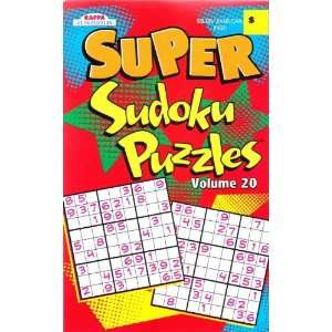  Super Sudoku Puzzles Volume 20 Toys & Games