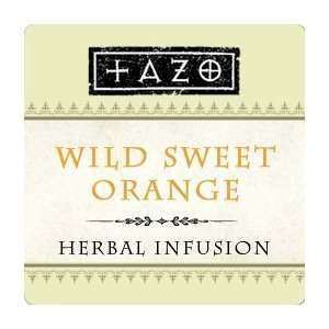 Tazo Wild Sweet Orange Tea  Grocery & Gourmet Food
