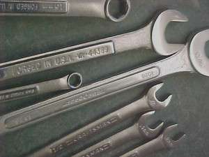 Craftsman Truecraft misc MINT wrenches lot wrench set tools USA SAE 