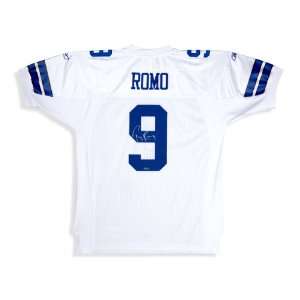   Tony Romo Jersey   White (UDA)   Autographed NFL Jerseys Sports