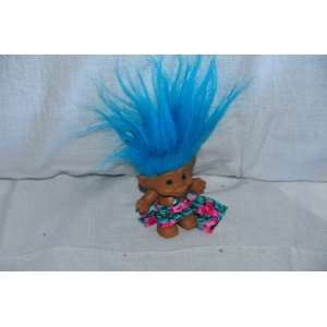  Surfer Troll Blue Hair 3 Doll. 5 to End of Hair 