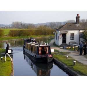 , Grand Union Canal, the Chilterns, Buckinghamshire, England, United 