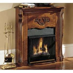  French Provincial Ventless Fireplace: Home & Kitchen