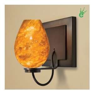   One Light LED Wall Sconce with Diamond Shaped Canopy