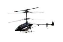 clonker Shop365   Gun Metal 3 Channel Radio Control Micro Helicopter