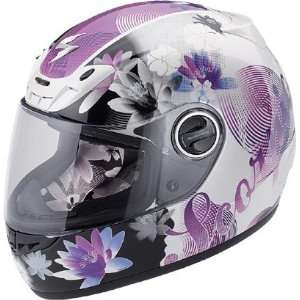    SCORPION EXO 400 LILLY WOMENS FULL FACE HELMET WHITE L Automotive