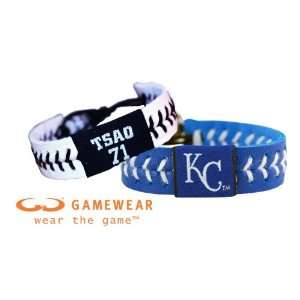   Bracelet and Kansas City Royals Blue Team Color Baseball Bracelet
